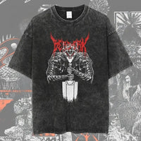 Berserk Vintage Washed Anime Graphic T-Shirt