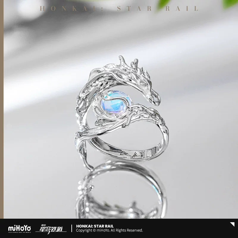 Galaxy Star Series Danheng Drinking Moon Theme Ring miHoYo