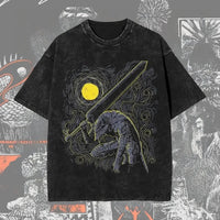 Berserk Vintage Washed Anime Graphic T-Shirt