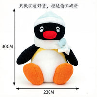 Genuine Pingu Penguin Plush Toy Girl Doll Doll Sleeping Pillow for Girls' Girlfriend's Birthday Gift