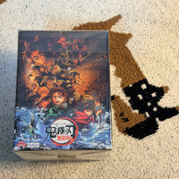 Authentic FuRyu Demon Slayer Upper Rank II Doma sitting pose instant noodle press figurine