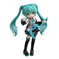 In stock Bilibili Brook building blocks Qiyu Edition VOCALOID Hatsune Miku official outfit finished model