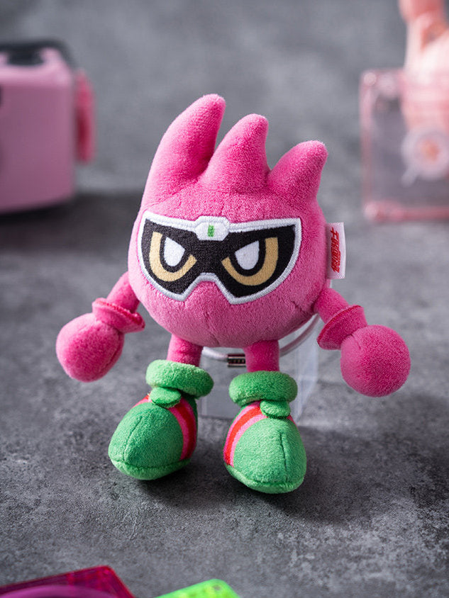 Moeyu Kamen Rider Ex-Aid & Genm Plush Keychain Doll