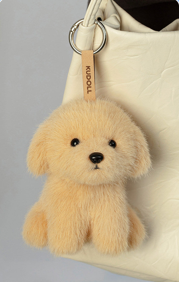 Golden Retriever Plush Pendant Bag Charm