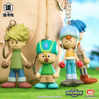 Toei Animation Digimon Doll Keychain ver Blind Box Genuine Cartoon Ornament Pendant Peripheral Gift