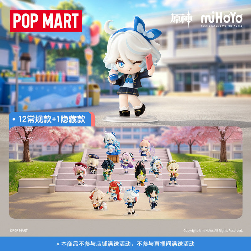 POPMART Genshin Impact Academy Light and Shadow Poetry Q-version Series Figure Blind Box Carnival Gathering Decoration Gift