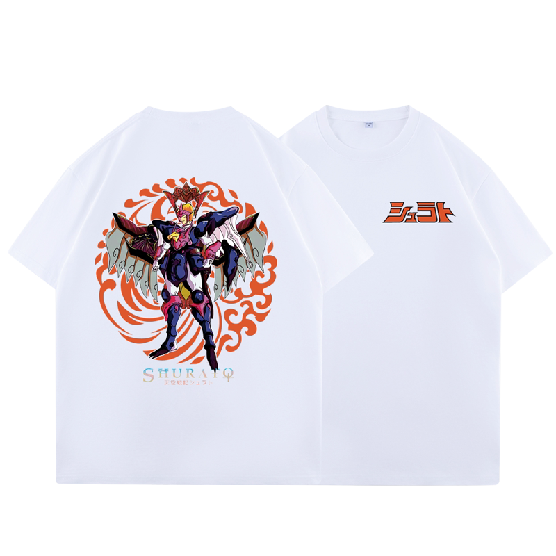 Shurato Garuda Anime Washed Cotton Graphic Tee