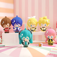 Hatsune Miku Mini Soft Rubber Figure Bag Charm Keychain Doll