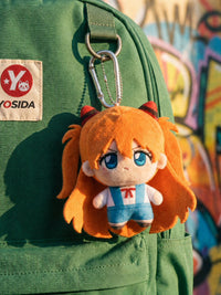 Japanese Official Vocaloid Teto Cotton Doll Schoolbag Pendant Plush Keychain Birthday Gift