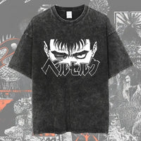 Berserk Vintage Washed Anime Graphic T-Shirt