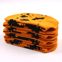 Halloween Cotton Crew Socks – Unisex Novelty Gift