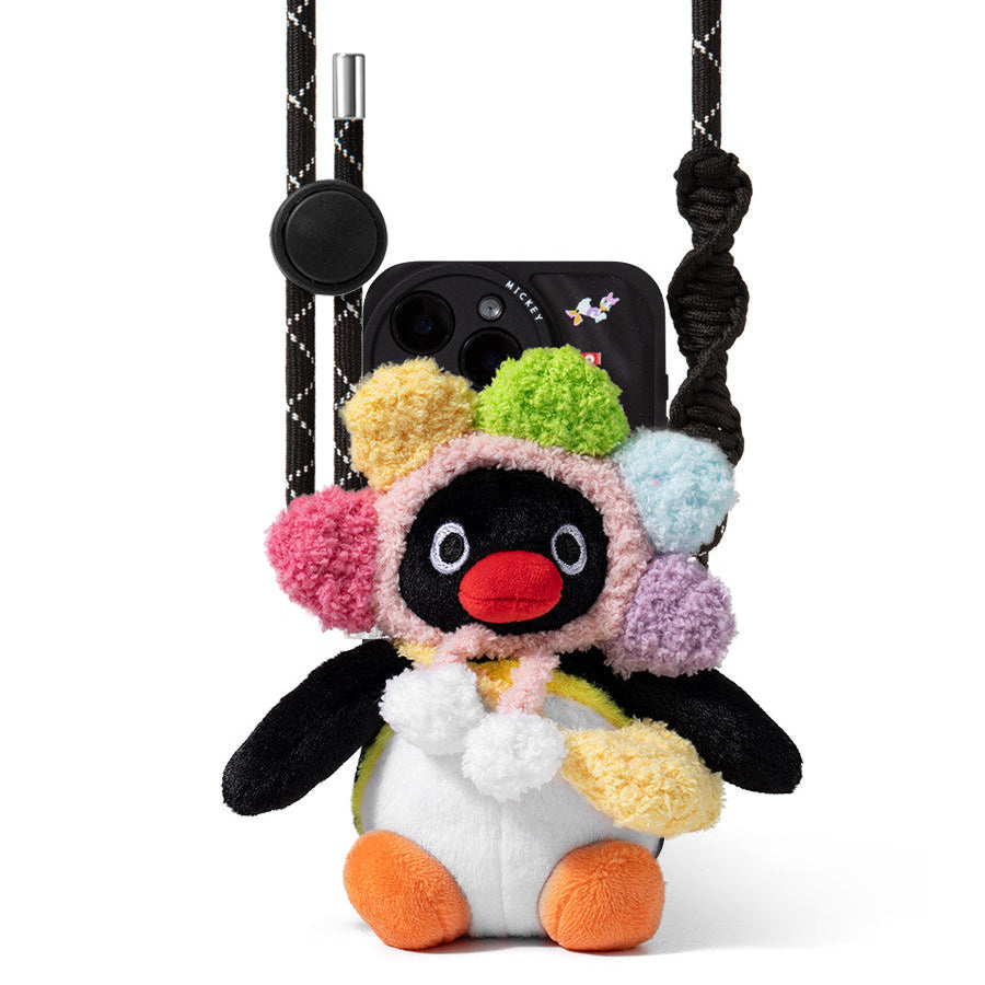 Pingu Penguin Plush Crossbody Phone Bag