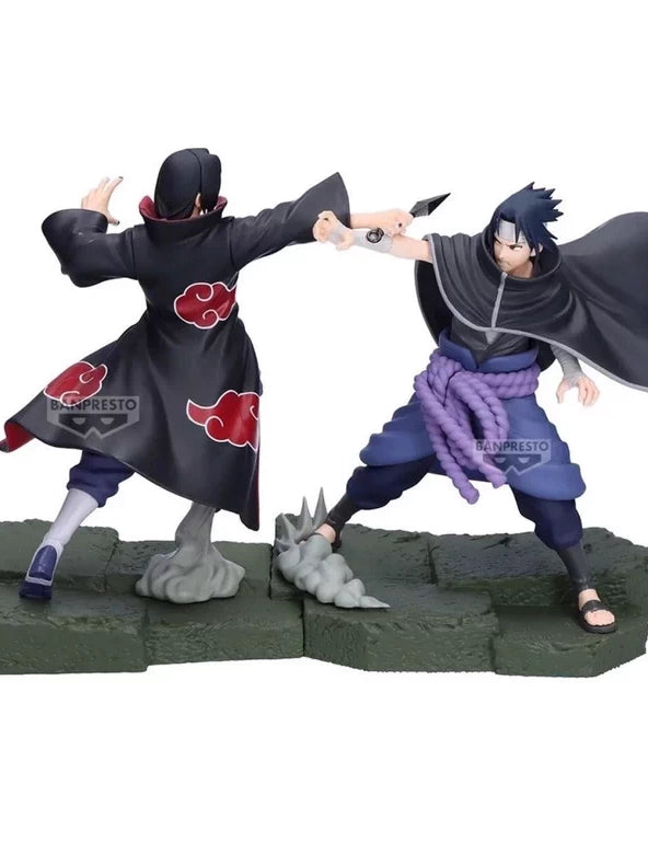 Banpresto Combination Battle Naruto Shippuden Naruto Sasuke Fighting Schene Figures