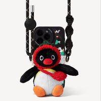 Pingu Penguin Plush Crossbody Phone Bag