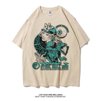Dunlun Mosho Jojo's Bizarre Adventure Steel Ball Run Characters, Part 7, Short Sleeve T Shirt, 100% Cotton,