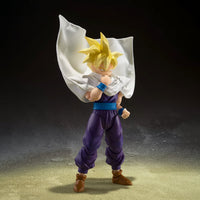 In stock Bandai SHF Dragon Ball Z Super Saiyan Son Gohan Super 2 Warrior Who Surpasses Goku