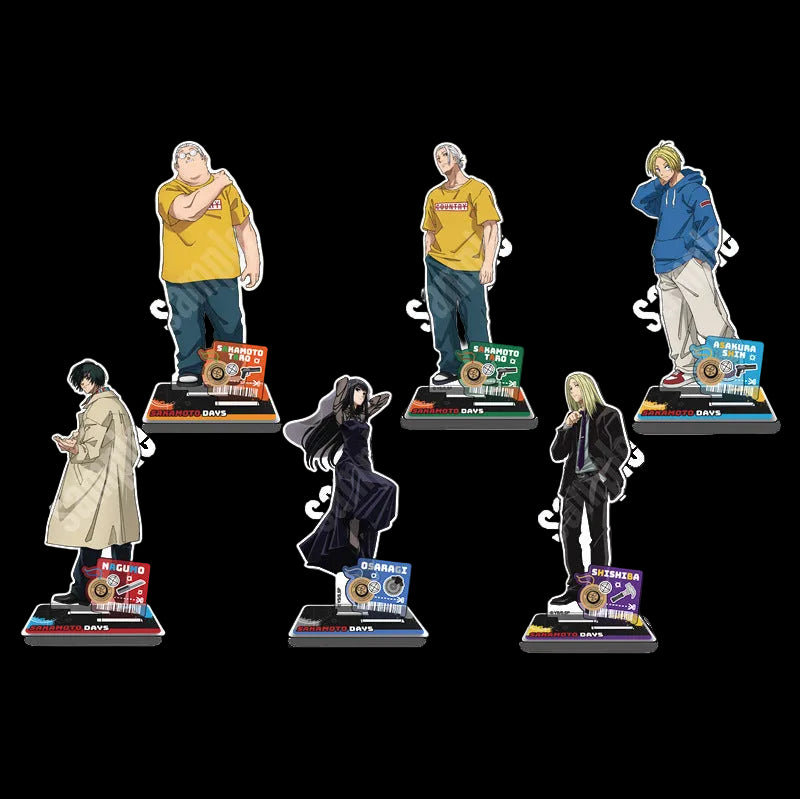 Sakamoto Days Acrylic Standees Taro Sakamoto Character Decor