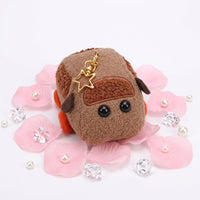 PUI PUI Molcar Plush Coin Purse Keychain with Star Bag Charm