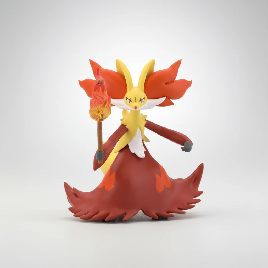 Spot Bandai 1 20 scale world Carlos Karumu demon fire red fox Bricaron XY Pokémon toy