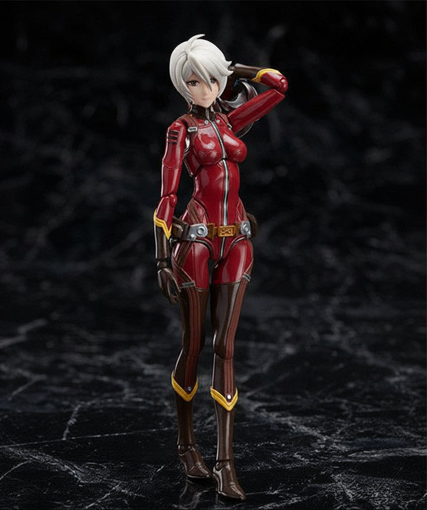 Space Battleship Yamato SHF Rei Yamamoto Articulated Figure Anime Merchandise