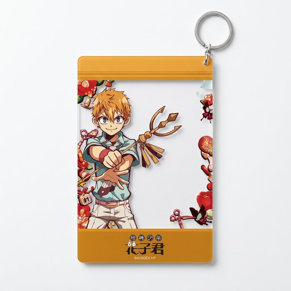 Toilet-Bound Hanako-kun PVC photo card keyrings and bag charms by Star River Animation