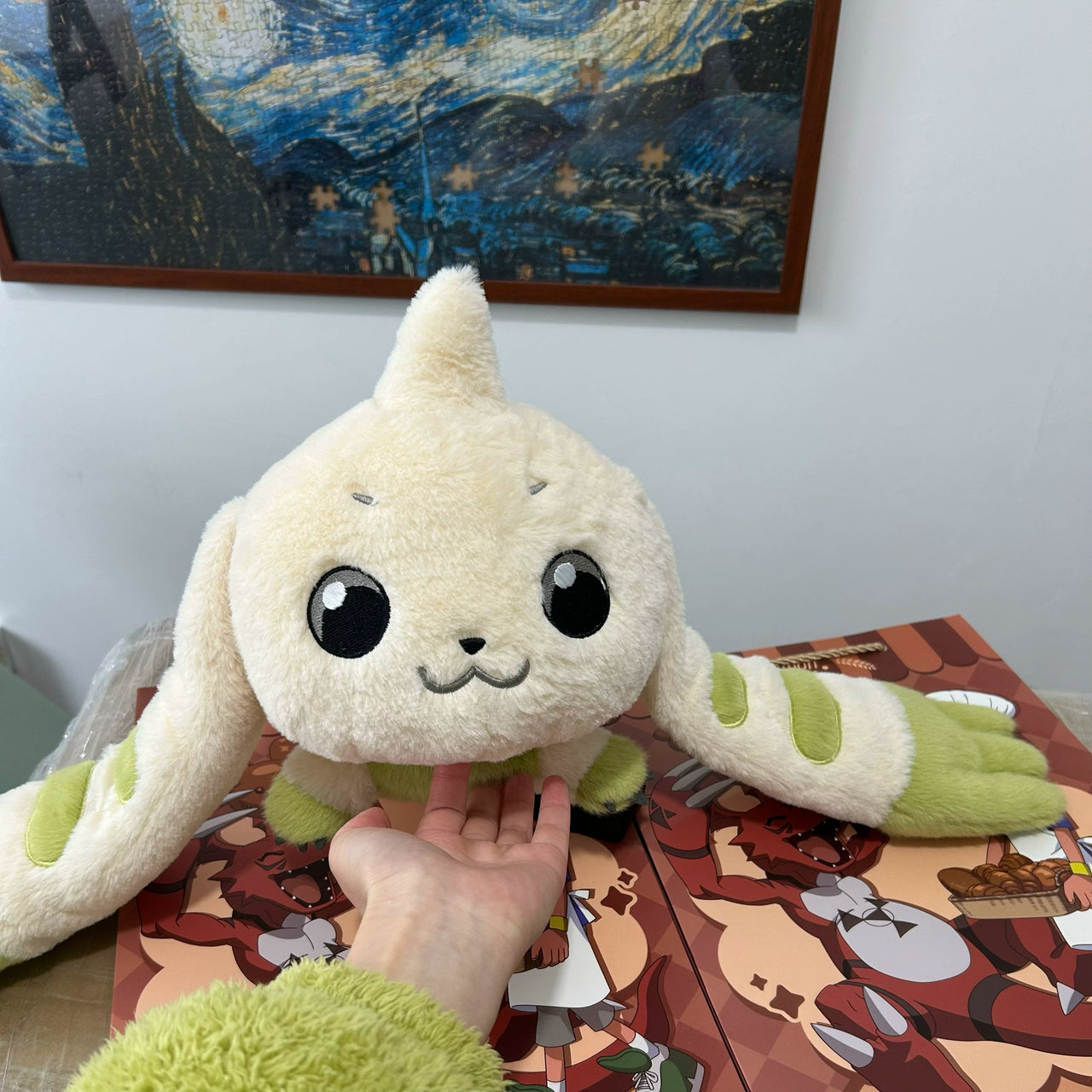[Spot] big-eared beast storage bag plush doll king of the animal trainer Genuine anime peripherals