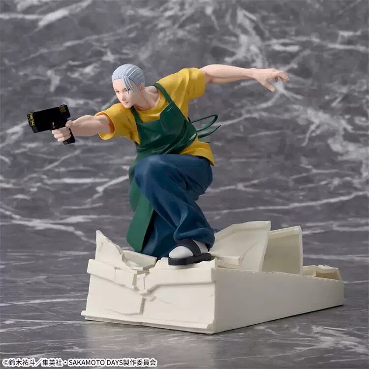 Sega Sakamoto Days Life Small Sitting Series Prize Doll Sakamoto Taro Instant Noodle Prize Item