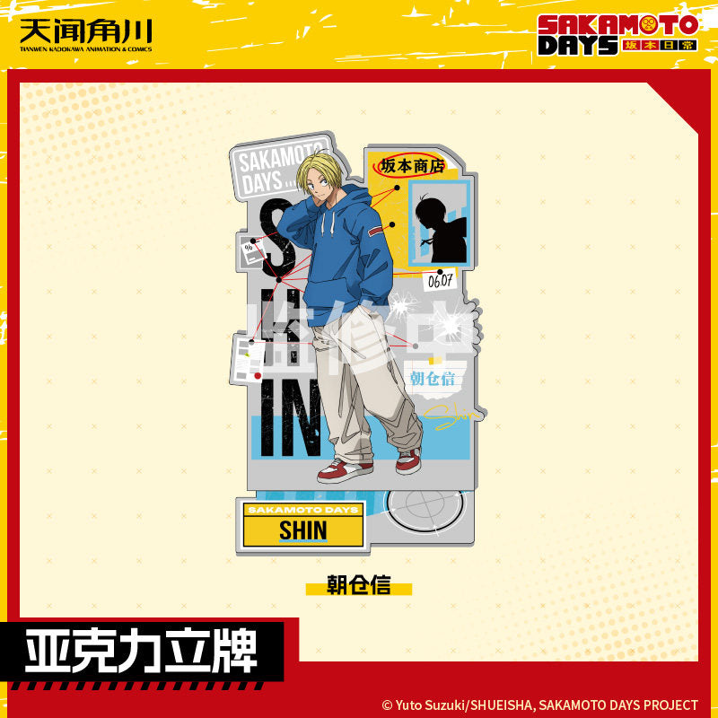 Sakamoto days anime acrylic standee brand Sakamoto Taro Asakura Shin official millet peripherals authorized authentic