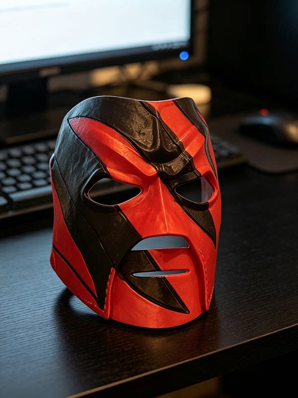 Anime merchandise Red Magic cosplay 3D printed masks and Halloween props can be worn with performance masks