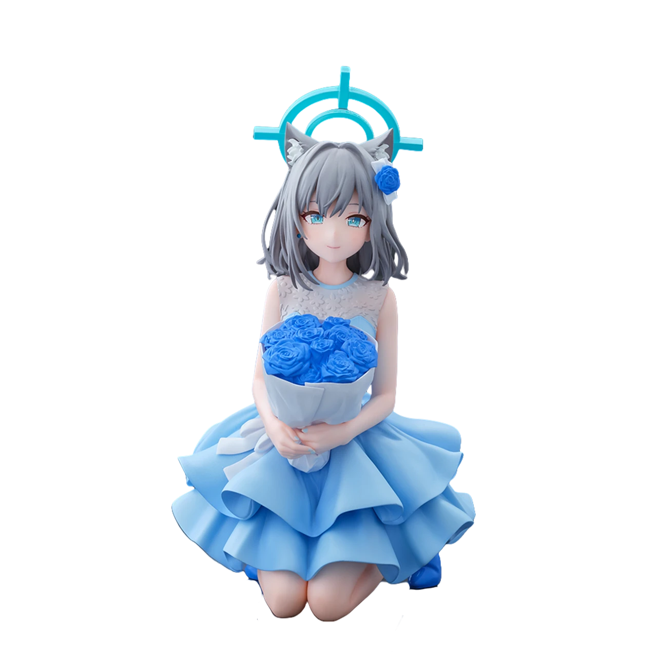 In stock Bilibili Sega Yumemirize Blue Archive Sand Wolf White Zi Prize Figurine