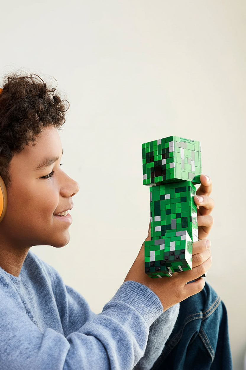 LEGO Official Flagship Store Genuine 21276 Minecraft Creeper Building Blocks Model Toy Gift