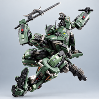 Motor Nuclear MNP-CR0 22.5cm Halberd Tiger Assault Type Red Hot Five-Star Alloy Frame National Mech Assembly Figure [In Stock]