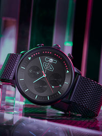 Lucky Stone Hatsune Miku Watch Official Mill Co-branded 2D Anime Peripherals MIKU Light Drive Quartz Watch