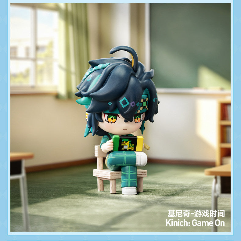 POPMART Genshin Impact Academy Light and Shadow Poetry Q-version Series Figure Blind Box Carnival Gathering Decoration Gift