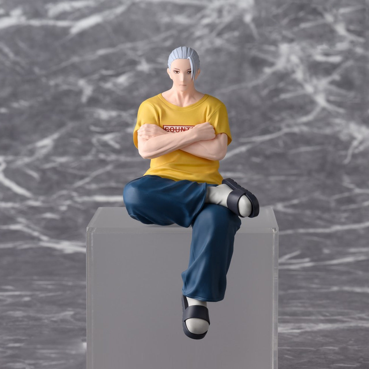Sega Sakamoto Days Life Small Sitting Series Prize Doll Sakamoto Taro Instant Noodle Prize Item