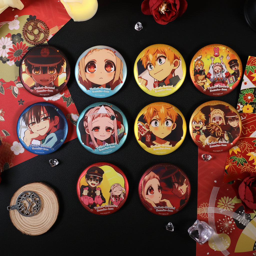 Toilet-Bound Hanako-kun Blind Box Pin Badge & Card Set