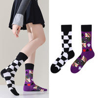 Mismatched Novelty Crew Socks | 2-Pair Set