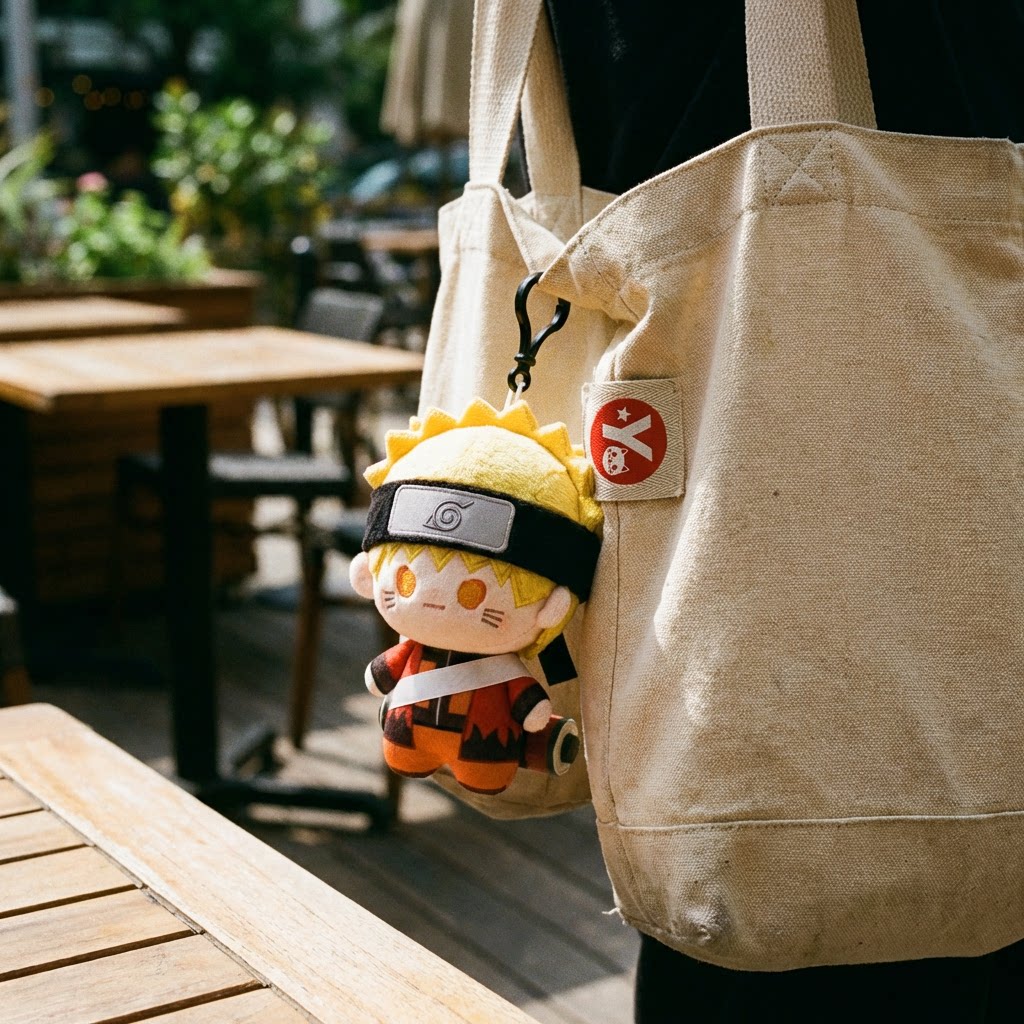 Naruto Chibi Plush Keychain Bag Pendant | 6 Characters