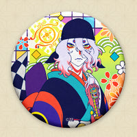 Mononoke Movie Pin Badge: Anime Collectible Button Accessory