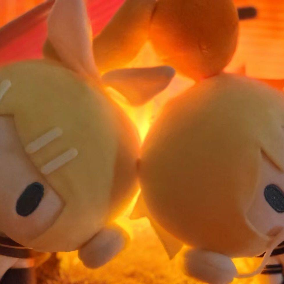 Kagamine Rin & Len Vocaloid Plush Doll Bilibili Series BEMOE