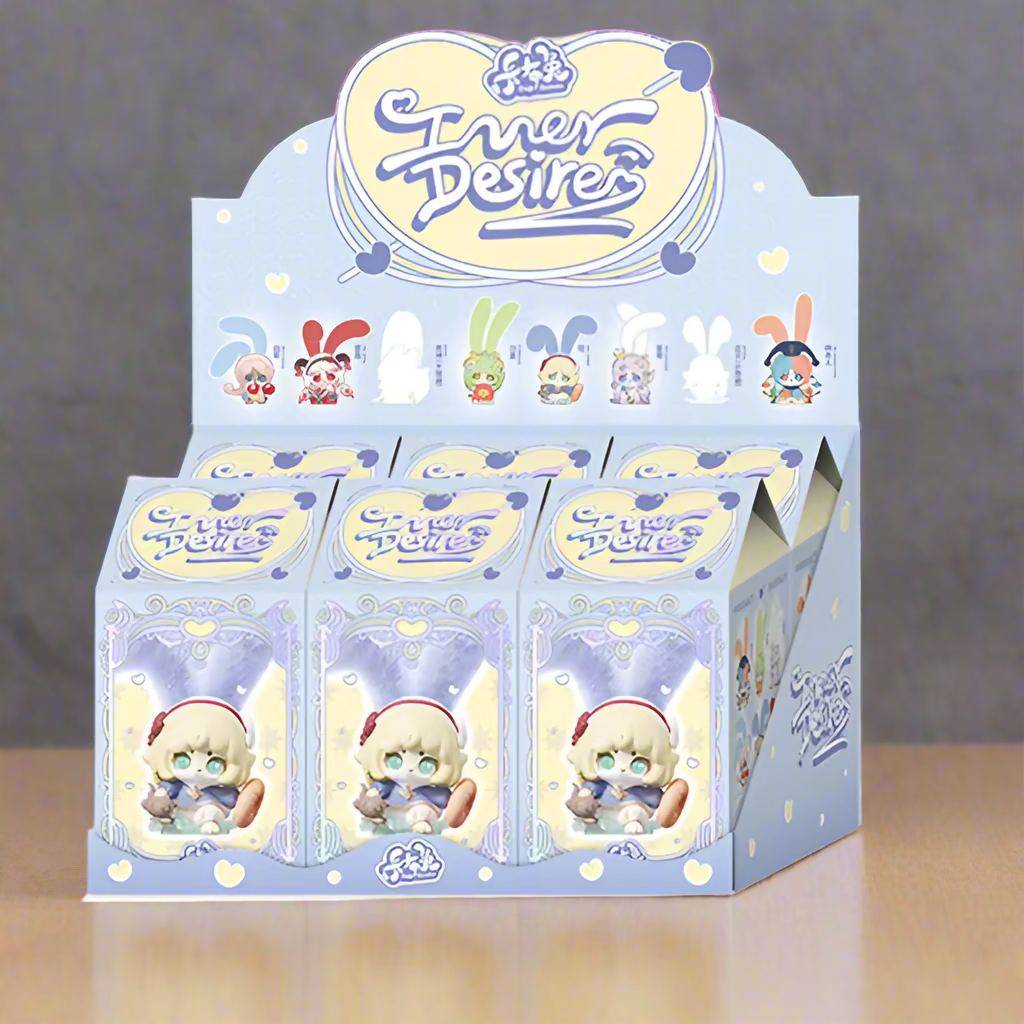 Cup Rabbits Furry Eared Blind Box Characters - FIHEROE.