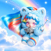 Pop Mart θ SKULLPANDA × My Little Pony Plush Figurine Pendant Blind Box Gift