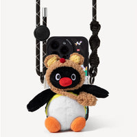 Pingu Penguin Plush Crossbody Phone Bag