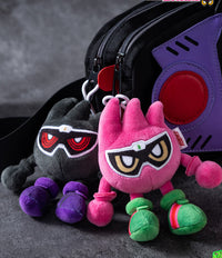 Moeyu Kamen Rider Ex-Aid & Genm Plush Keychain Doll
