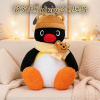 Genuine Pingu Penguin Plush Toy Girl Doll Doll Sleeping Pillow for Girls' Girlfriend's Birthday Gift