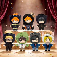 EAKI Haikyuu mascot series plush pendant blind box case of 6 collectible plush charms