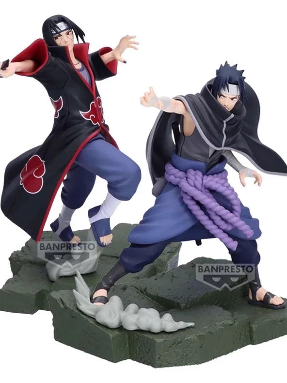 Banpresto Combination Battle Naruto Shippuden Naruto Sasuke Fighting Schene Figures