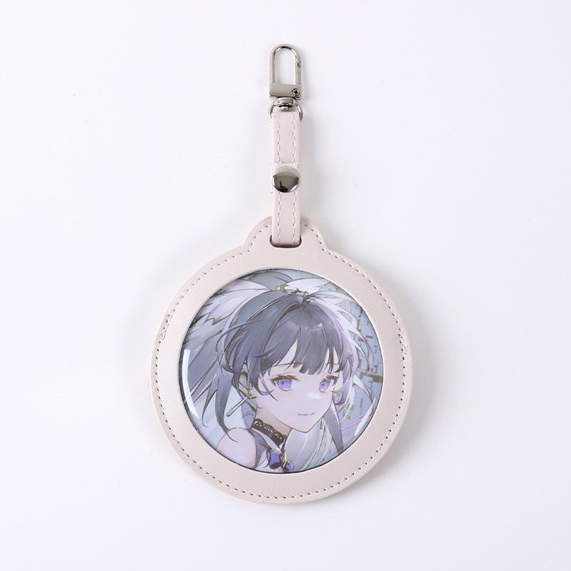 Anime Pin Badge Protector Sleeve – Clip-On Holder