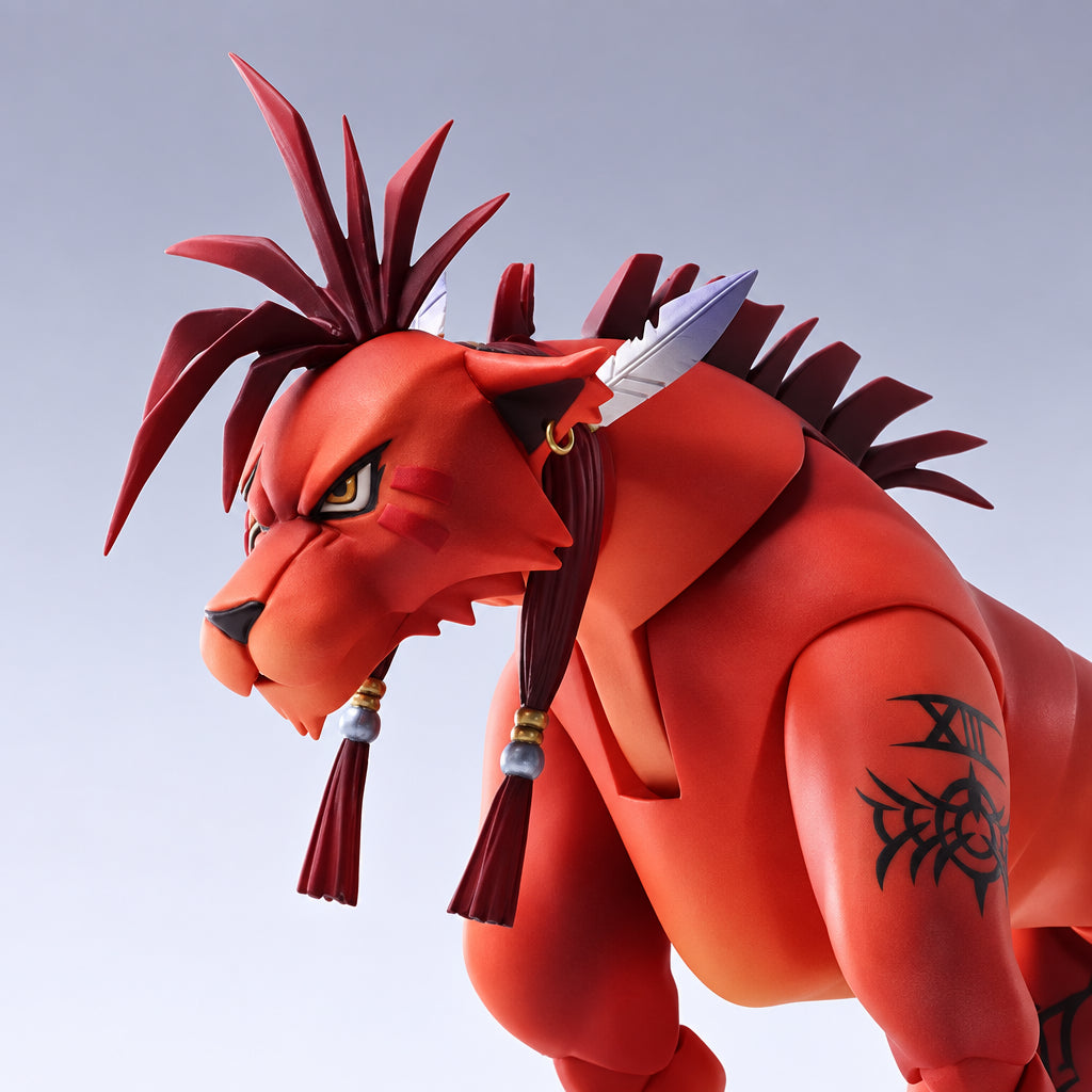 Square Enix Crimson 13 Tifa Claude Final Fantasy 7 BRING ARTS Hands-on Figure