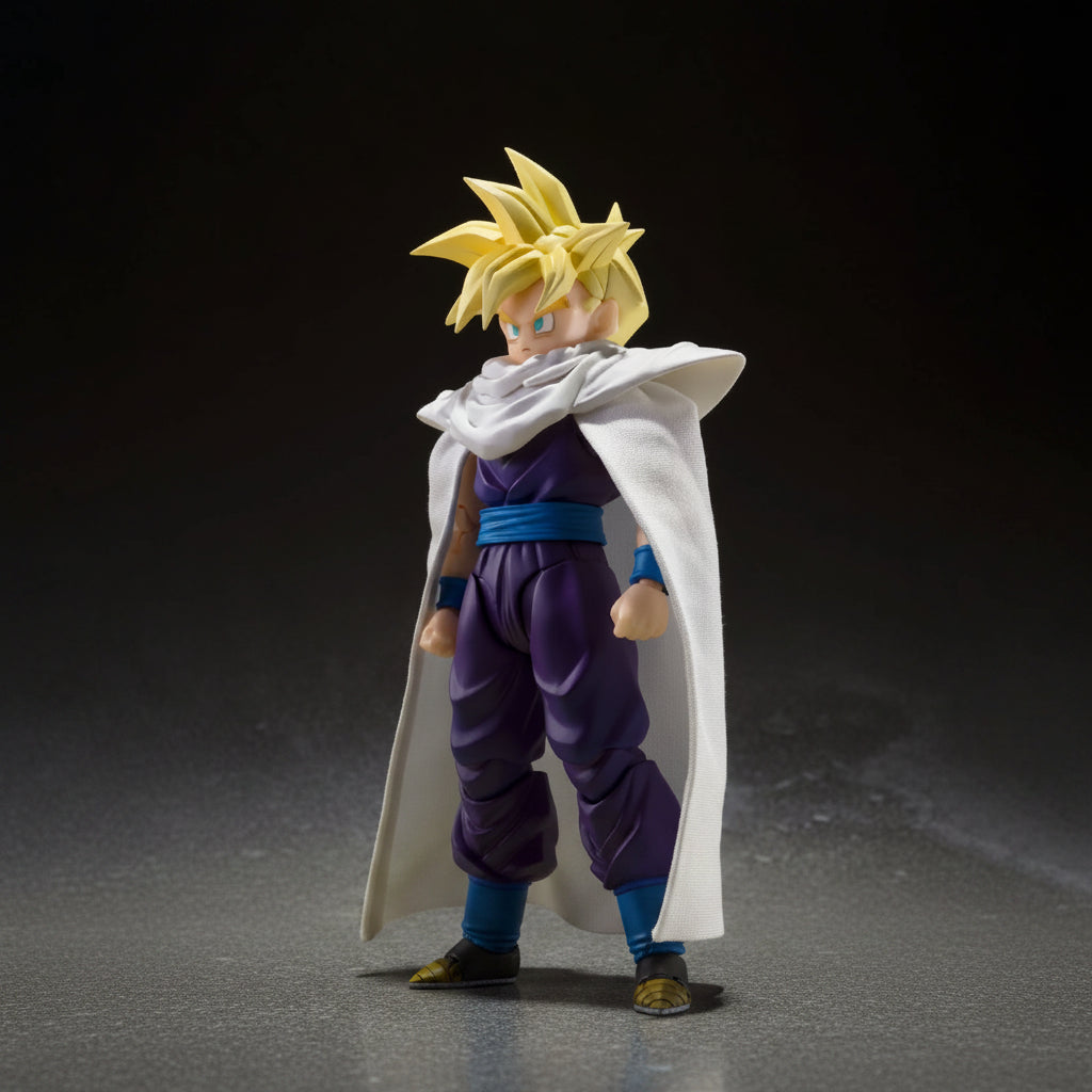 In stock Bandai SHF Dragon Ball Z Super Saiyan Son Gohan Super 2 Warrior Who Surpasses Goku